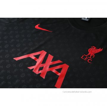 Camiseta de Entrenamiento Liverpool 2021-2022 Negro