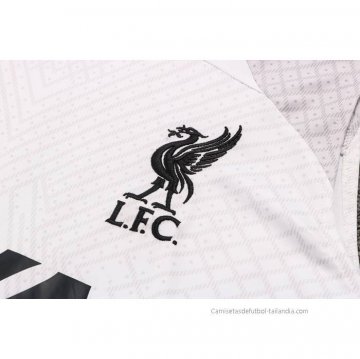 Camiseta de Entrenamiento Liverpool Sin Mangas 2022-2023 Blanco