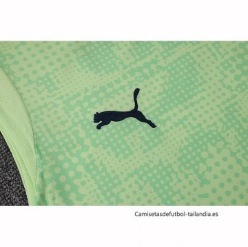 Camiseta de Entrenamiento Manchester City Sin Mangas 2025-2026 Verde