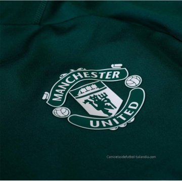 Camiseta de Entrenamiento Manchester United 2023-2024 Verde