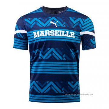 Camiseta de Entrenamiento Olympique Marsella 2022-2023 Azul Camiseta de Entrenamiento Olympique Marsella 2022-2023 Azul