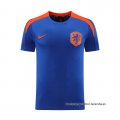 Camiseta de Entrenamiento Paises Bajos 2024-2025 Azul