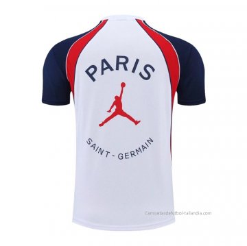 Camiseta de Entrenamiento Paris Saint-Germain Jordan 2022-2023 Blanco