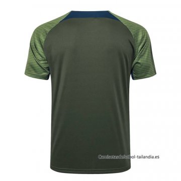 Camiseta de Entrenamiento Paris Saint-Germain Jordan 2024-2025 Verde