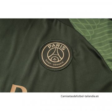 Camiseta de Entrenamiento Paris Saint-Germain Jordan 2024-2025 Verde