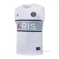 Camiseta de Entrenamiento Paris Saint-Germain Sin Mangas 2022-2023 Blanco y Gris