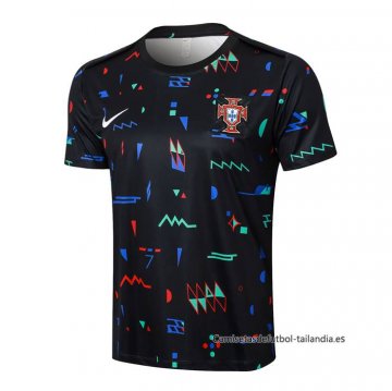 Camiseta de Entrenamiento Portugal 2024-2025 Negro Camiseta de Entrenamiento Portugal 2024-2025 Negro