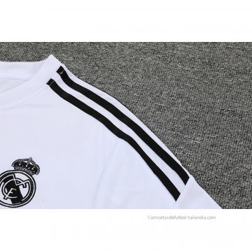 Camiseta de Entrenamiento Real Madrid 2022-2023 Blanco y Purpura