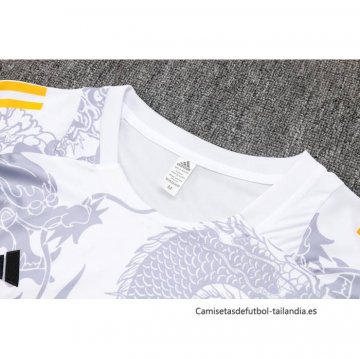 Camiseta de Entrenamiento Real Madrid Dragon 2024-2025 Blanco