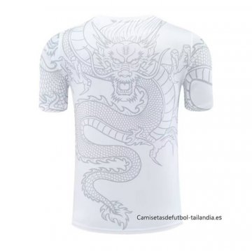 Camiseta de Entrenamiento Real Madrid Dragon 2024-2025 Blanco