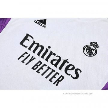 Camiseta de Entrenamiento Real Madrid Sin Mangas 2022-2023 Blanco