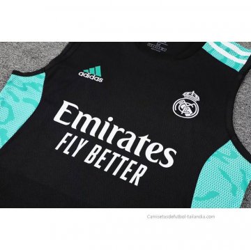 Camiseta de Entrenamiento Real Madrid Sin Mangas 2022-2023 Negro