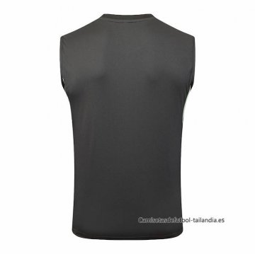 Camiseta de Entrenamiento Real Madrid Sin Mangas 2025-2026 Gris Verde