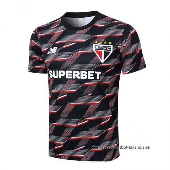 Camiseta de Entrenamiento Sao Paulo 2024-2025 Negro - Haga un click en la imagen para cerrar