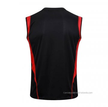 Camiseta de Entrenamiento Sao Paulo Sin Mangas 2023-2024 Negro