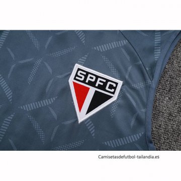 Camiseta de Entrenamiento Sao Paulo Sin Mangas 2025-2026 Gris