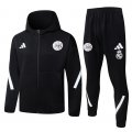 Chandal con Capucha del Ajax 2025-2026 Negro