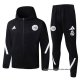 Chandal con Capucha del Ajax 2025-2026 Negro