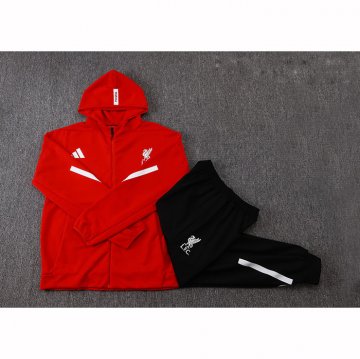 Chandal con Capucha del Liverpool 2025-2026 Rojo