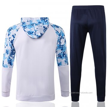 Chandal con Capucha del Olympique Marsella 2021-2022 Blanco