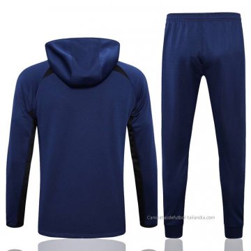 Chandal con Capucha del Paris Saint-Germain 2022-2023 Azul