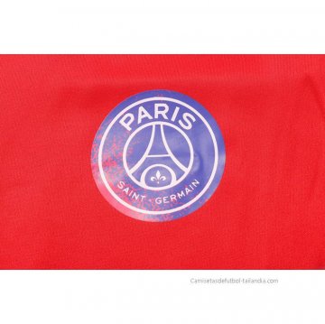 Chandal con Capucha del Paris Saint-Germain Jordan 2022-2023 Rojo