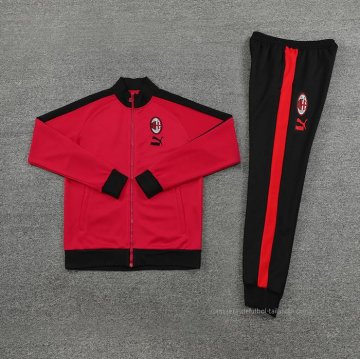 Chandal de Chaqueta del AC Milan 2023-2024 Rojo