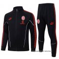 Chandal de Chaqueta del AC Milan Nino 2025-2026 Negro