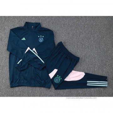Chandal de Chaqueta del Ajax 2023-2024 Azul