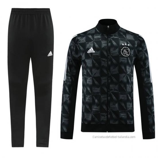 Chandal de Chaqueta del Ajax 2023-2024 Negro - Haga un click en la imagen para cerrar