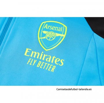 Chandal de Chaqueta del Arsenal 2023-2024 Azul