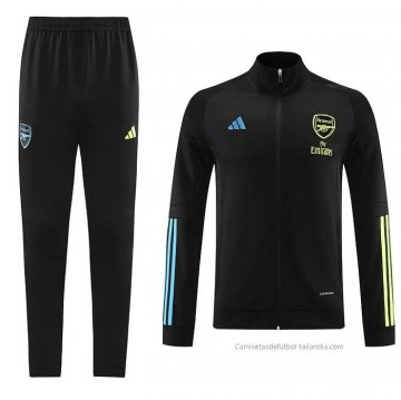 Chandal de Chaqueta del Arsenal 2023-2024 Negro Chandal de Chaqueta del Arsenal 2023-2024 Negro
