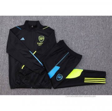 Chandal de Chaqueta del Arsenal 2023-2024 Negro