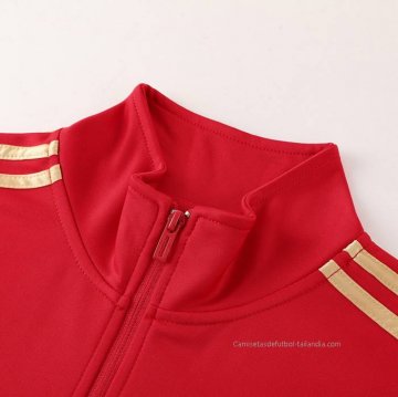 Chandal de Chaqueta del Arsenal 2023-2024 Rojo