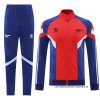 Chandal de Chaqueta del Arsenal 2024-2025 Rojo Azul Chandal de Chaqueta del Arsenal 2024-2025 Rojo Azul
