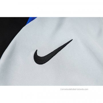 Chandal de Chaqueta del Barcelona 2023-2024 Gris