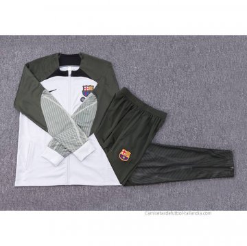 Chandal de Chaqueta del Barcelona Nino 2023-2024 Gris