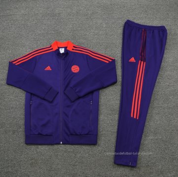 Chandal de Chaqueta del Bayern Munich 2021-2022 Purpura