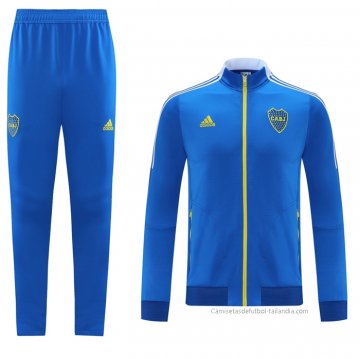 Chandal de Chaqueta del Boca Juniors 2021-2022 Azul Chandal de Chaqueta del Boca Juniors 2021-2022 Azul