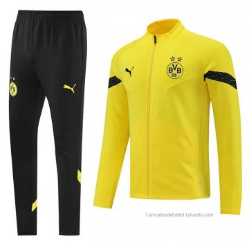 Chandal de Chaqueta del Borussia Dortmund 2022-2023 Amarillo
