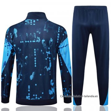 Chandal de Chaqueta del Chelsea 2024-2025 Azul Oscuro