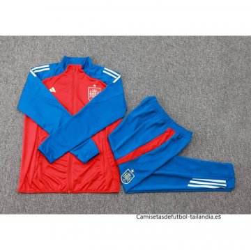Chandal de Chaqueta del Espana 2024-2025 Rojo