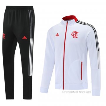 Chandal de Chaqueta del Flamengo 2021-2022 Blanco