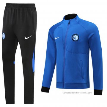 Chandal de Chaqueta del Inter Milan 2022-2023 Azul