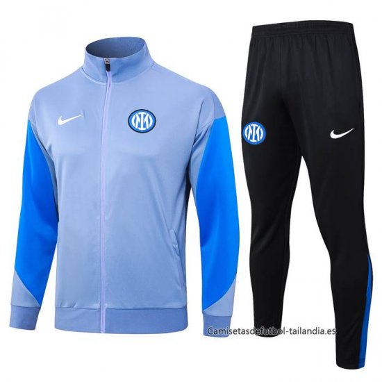 Chandal de Chaqueta del Inter Milan 2024-2025 Gris - Haga un click en la imagen para cerrar