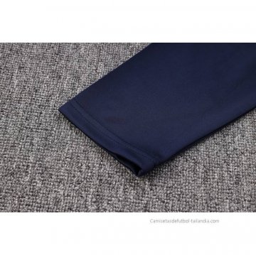 Chandal de Chaqueta del Italia 2022-2023 Azul Oscuro