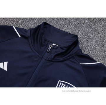Chandal de Chaqueta del Italia 2023-2024 Azul