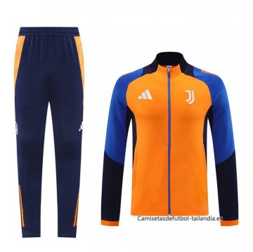 Chandal de Chaqueta del Juventus 2024-2025 Naranja Chandal de Chaqueta del Juventus 2024-2025 Naranja