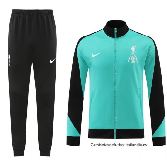 Chandal de Chaqueta del Liverpool 2024-2025 Verde - Haga un click en la imagen para cerrar