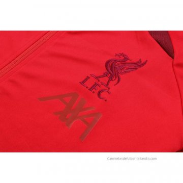 Chandal de Chaqueta del Liverpool Nino 2022-2023 Rojo